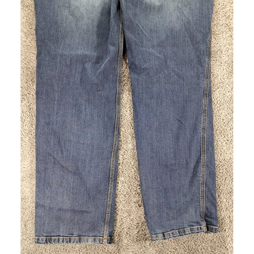 Wolverine Jeans Mens Sz 32x32 Blue Denim Flame Resistant FR Straight Workwear - Picture 12 of 14